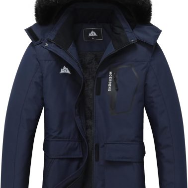 Women's Ski Jacket Waterproof Warm Winter Coat Hooded Snowboarding Jacket Versatile for Hiking & Winter Activities